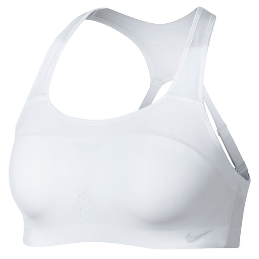 Nike Dri-FIT Alpha Womens Sports Bra - 100 WHITE/Sml D-e